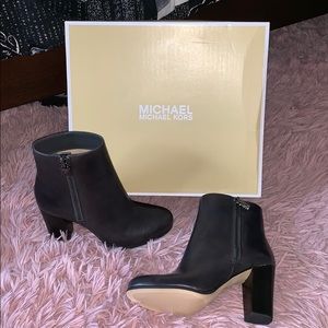 Brand new Michael Kors leather bootie